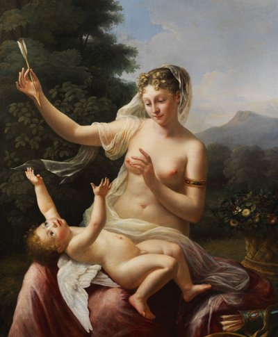 Venus und Amor von Pierre Maximilien Delafontaine